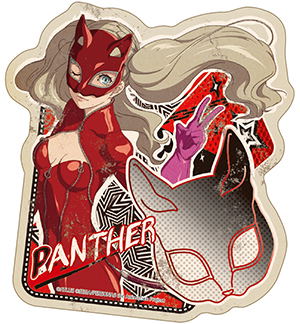 Persona 5 The Animation Travel Sticker 3 - Panther image 1