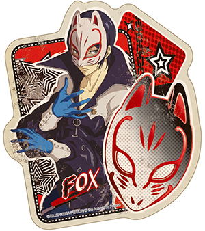 Persona 5 The Animation Travel Sticker 5 - Fox image 1