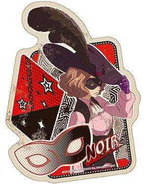 Persona 5 The Animation Travel Sticker 8 - Noir image 1