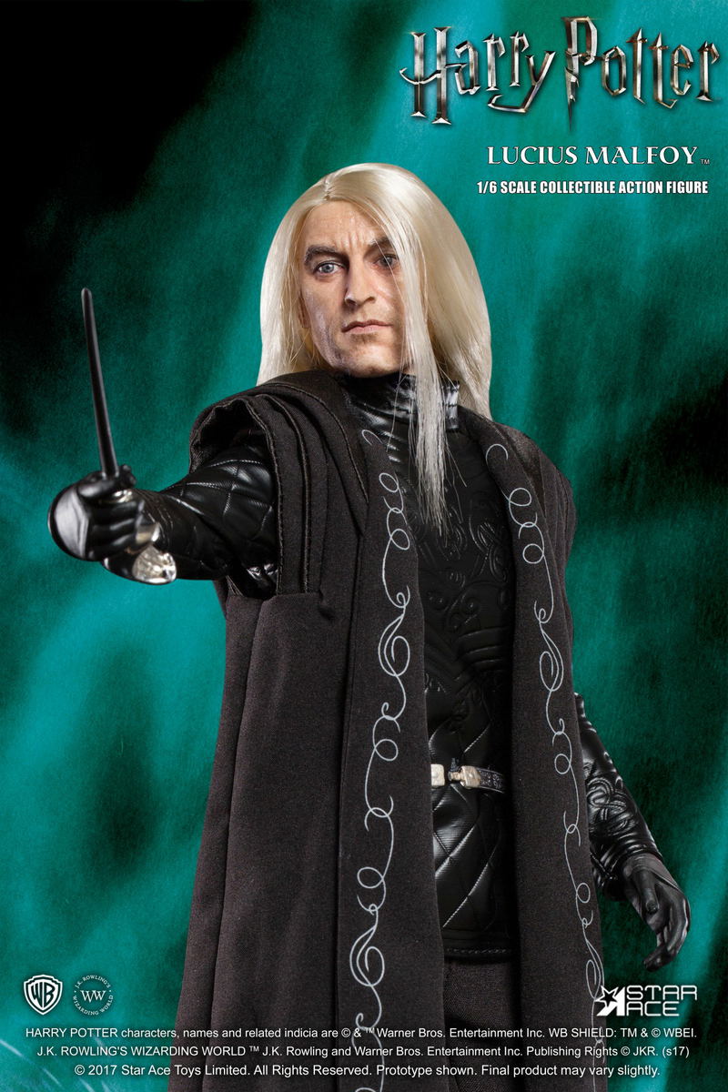 Star Ace Toys My Favorite Movie Series Harry Potter and the Goblet of Fire 1/6 Collectible Action Figure: Lucius Malfoy image 10