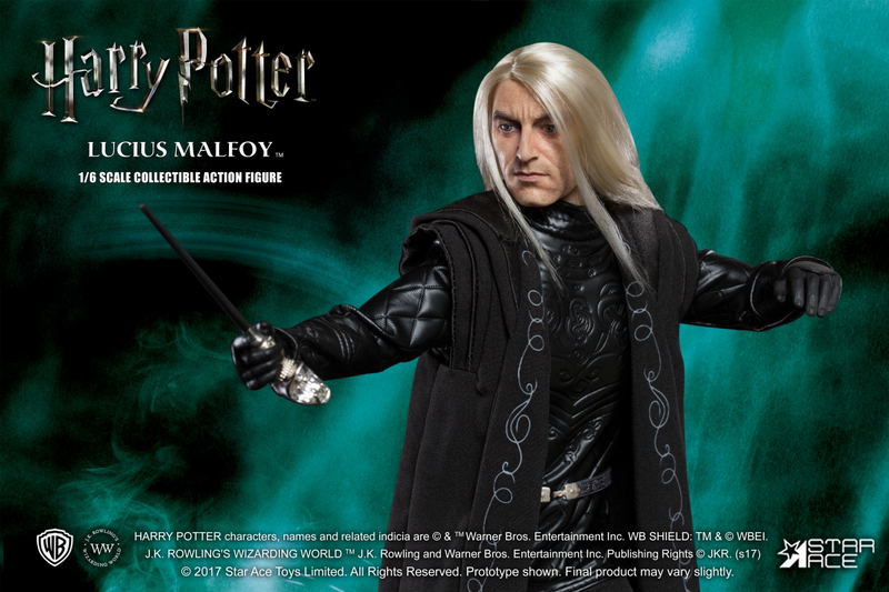 Star Ace Toys My Favorite Movie Series Harry Potter and the Goblet of Fire 1/6 Collectible Action Figure: Lucius Malfoy image 11