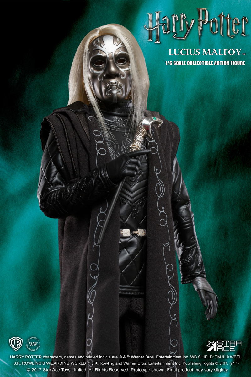 Star Ace Toys My Favorite Movie Series Harry Potter and the Goblet of Fire 1/6 Collectible Action Figure: Lucius Malfoy image 12