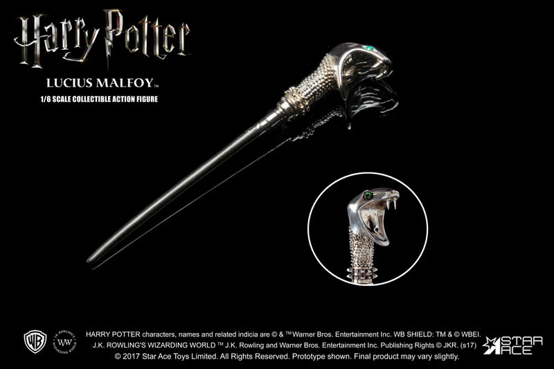 Star Ace Toys My Favorite Movie Series Harry Potter and the Goblet of Fire 1/6 Collectible Action Figure: Lucius Malfoy image 14