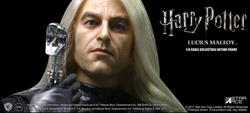 Star Ace Toys My Favorite Movie Series Harry Potter and the Goblet of Fire 1/6 Collectible Action Figure: Lucius Malfoy image 15