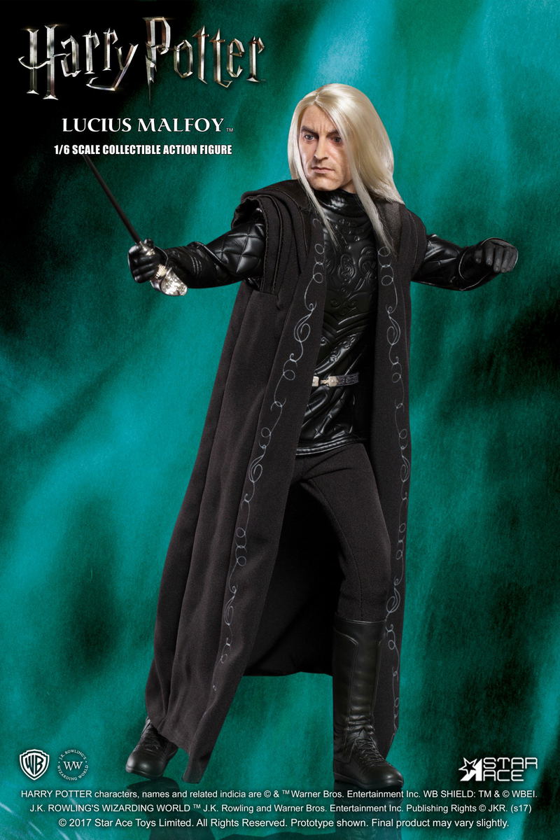 Star Ace Toys My Favorite Movie Series Harry Potter and the Goblet of Fire 1/6 Collectible Action Figure: Lucius Malfoy image 4