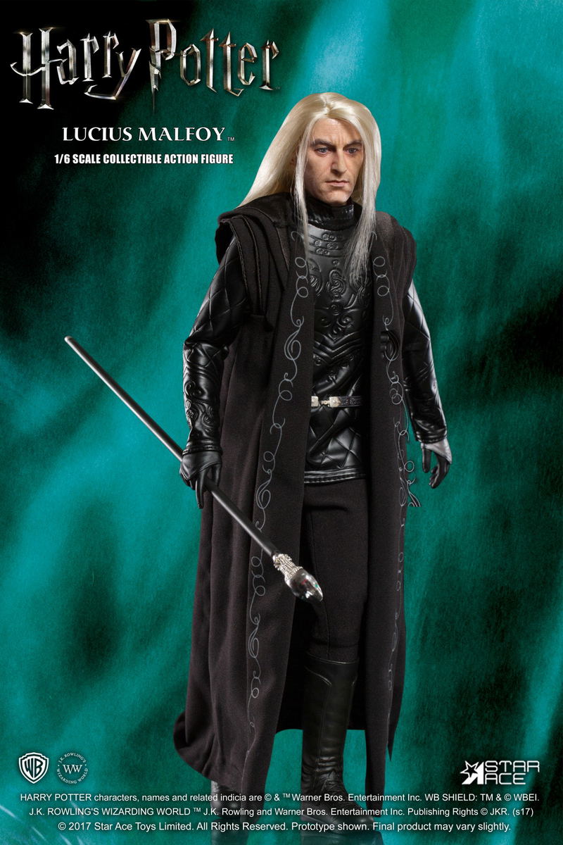 Star Ace Toys My Favorite Movie Series Harry Potter and the Goblet of Fire 1/6 Collectible Action Figure: Lucius Malfoy image 5