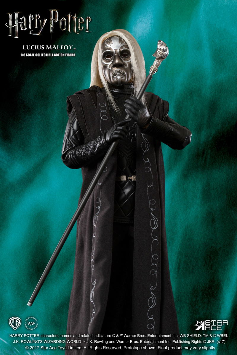 Star Ace Toys My Favorite Movie Series Harry Potter and the Goblet of Fire 1/6 Collectible Action Figure: Lucius Malfoy image 6
