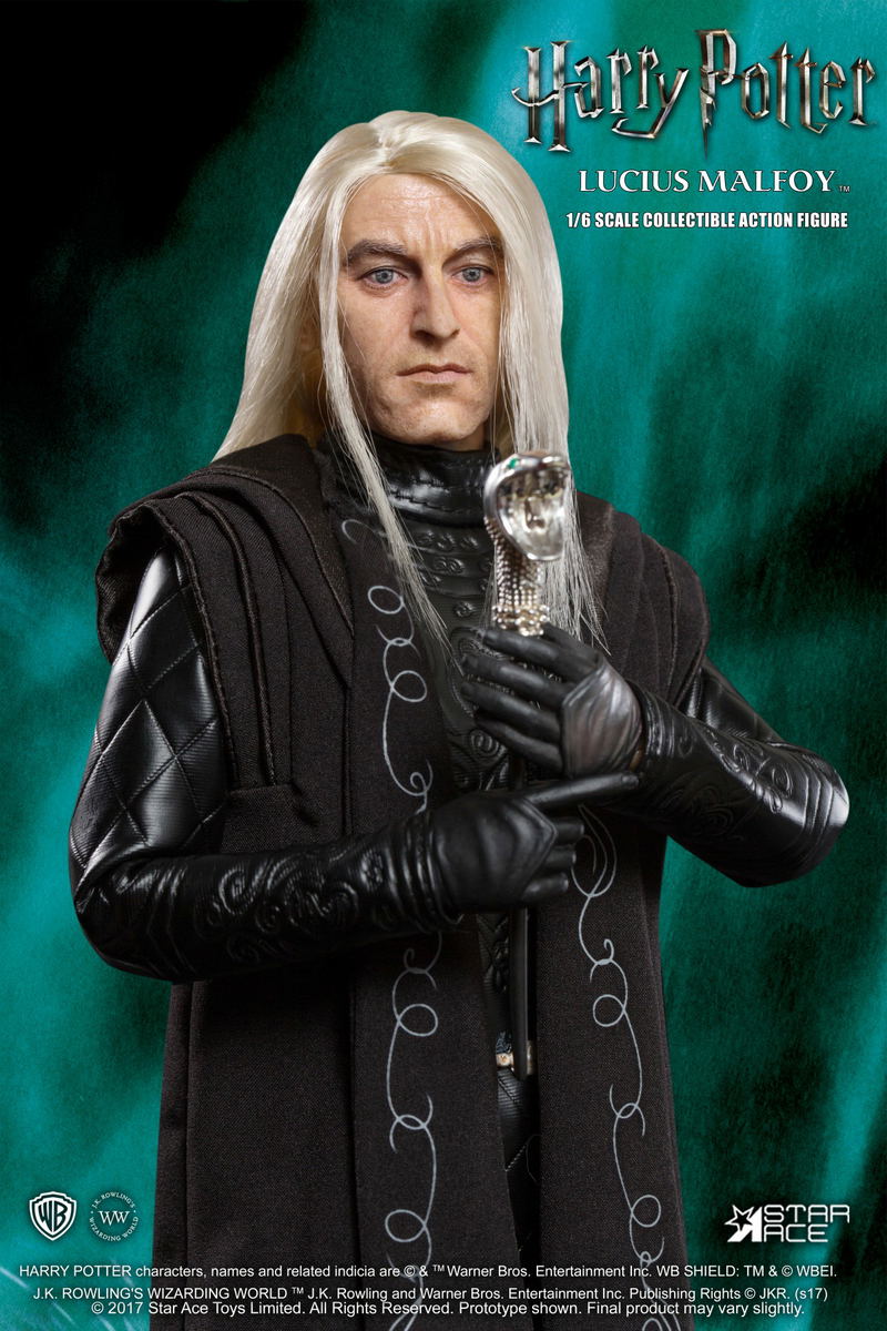 Star Ace Toys My Favorite Movie Series Harry Potter and the Goblet of Fire 1/6 Collectible Action Figure: Lucius Malfoy image 7