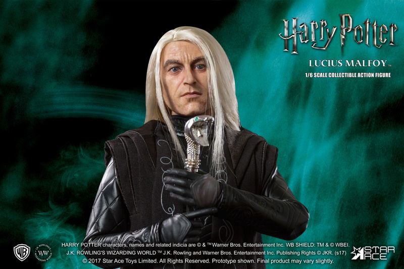 Star Ace Toys My Favorite Movie Series Harry Potter and the Goblet of Fire 1/6 Collectible Action Figure: Lucius Malfoy image 8