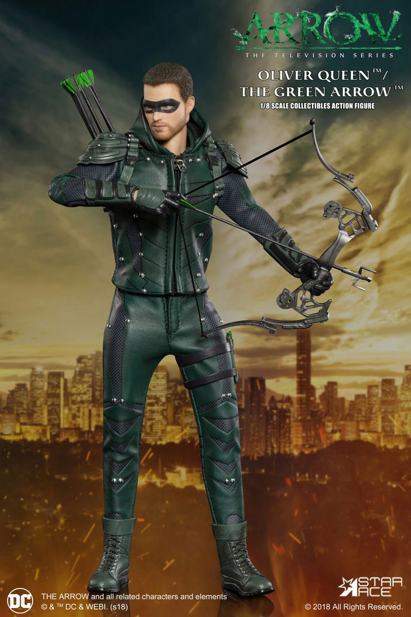 Star Ace Toys Real Master Series Green Arrow 1/8 Collectable Action Figure: Arrow image 12
