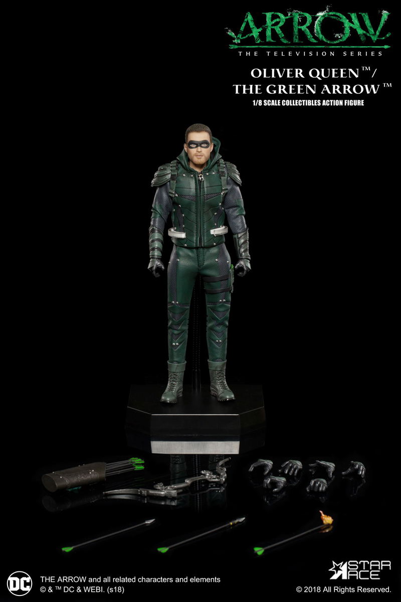 Star Ace Toys Real Master Series Green Arrow 1/8 Collectable Action Figure: Arrow image 2