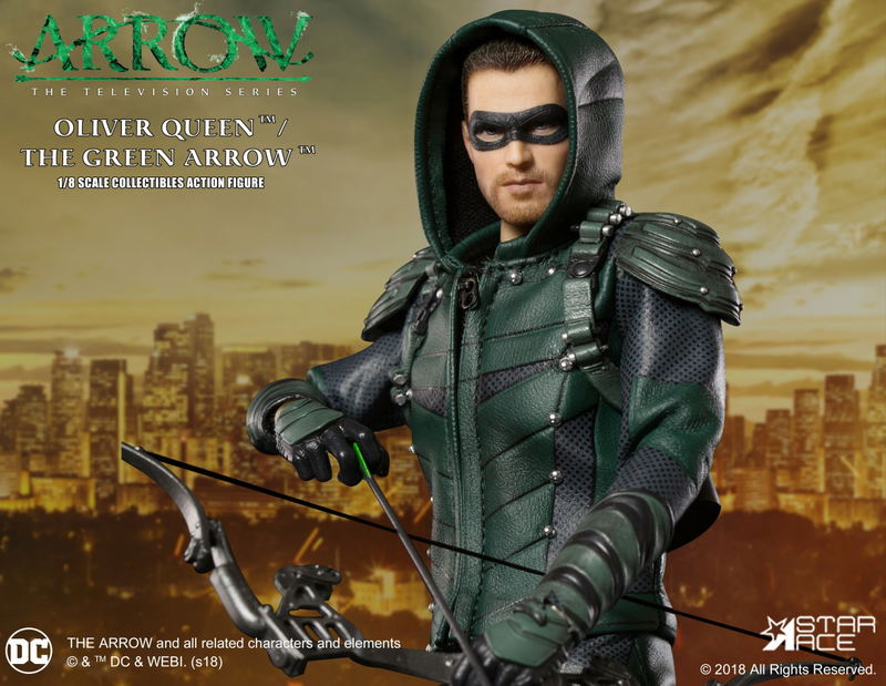 Star Ace Toys Real Master Series Green Arrow 1/8 Collectable Action Figure: Arrow image 4