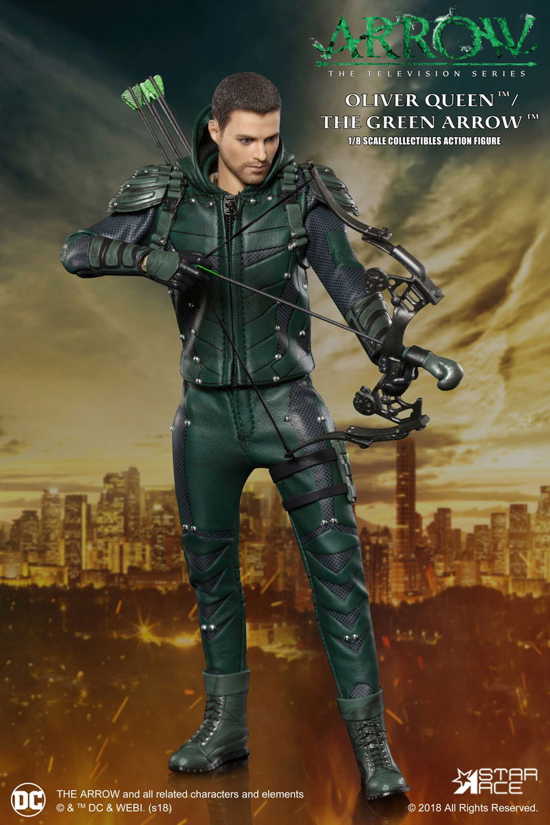 Star Ace Toys Real Master Series Green Arrow 1/8 Collectable Action Figure: Arrow [Deluxe Ver.] image 10