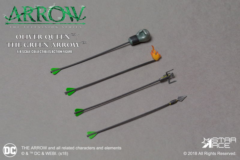 Star Ace Toys Real Master Series Green Arrow 1/8 Collectable Action Figure: Arrow [Deluxe Ver.] image 17