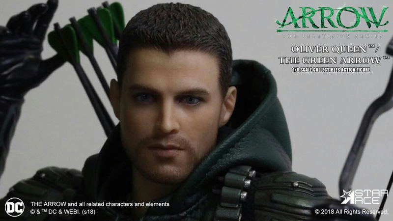Star Ace Toys Real Master Series Green Arrow 1/8 Collectable Action Figure: Arrow [Deluxe Ver.] image 19