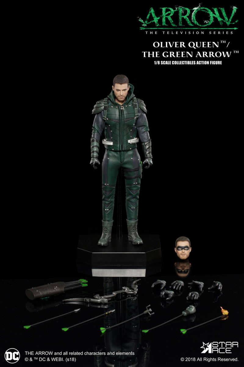 Star Ace Toys Real Master Series Green Arrow 1/8 Collectable Action Figure: Arrow [Deluxe Ver.] image 2