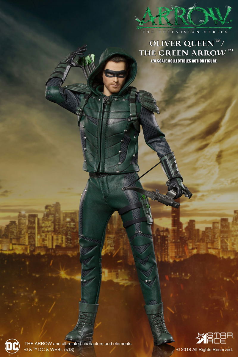 Star Ace Toys Real Master Series Green Arrow 1/8 Collectable Action Figure: Arrow [Deluxe Ver.] image 7