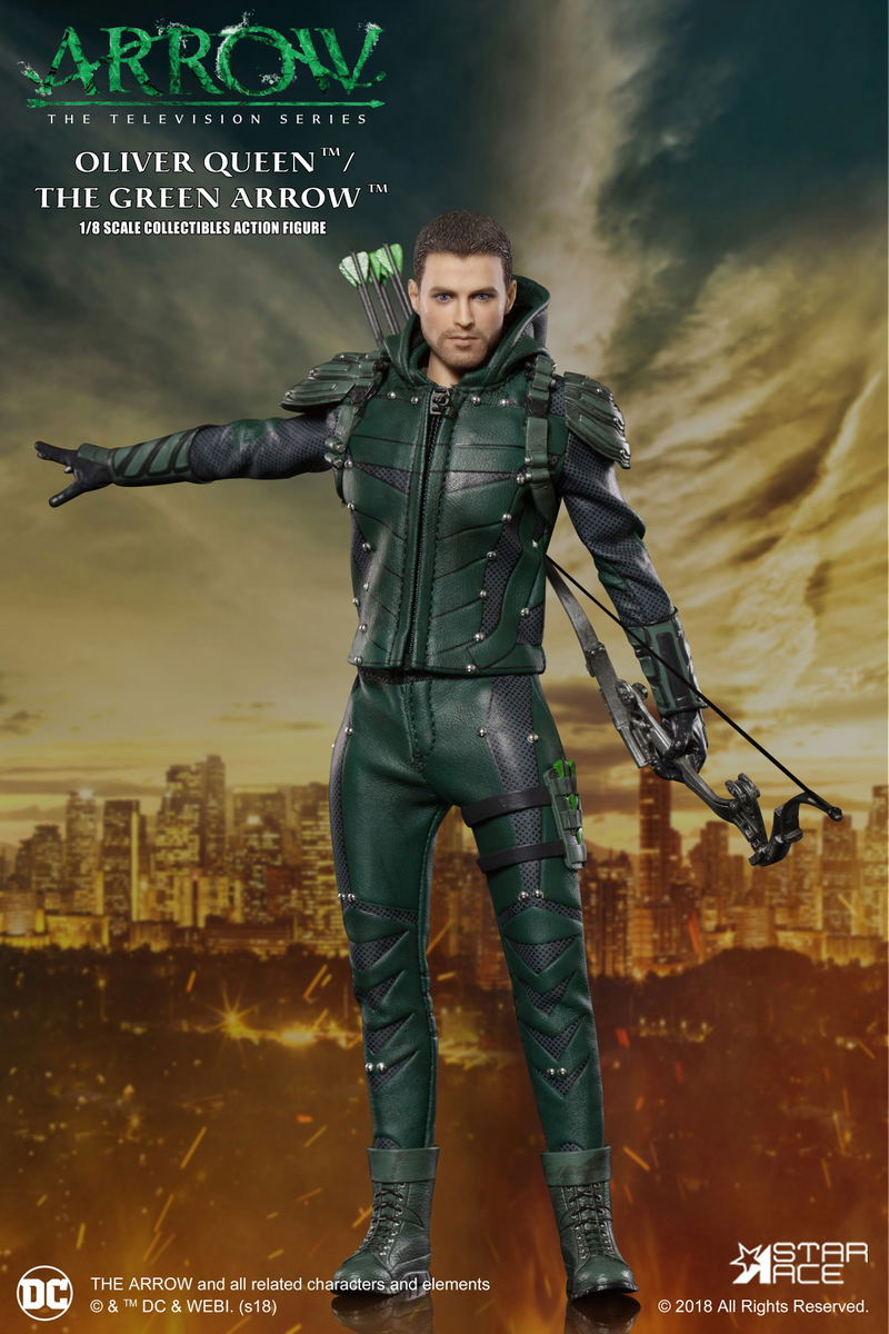 Star Ace Toys Real Master Series Green Arrow 1/8 Collectable Action Figure: Arrow [Deluxe Ver.] image 8