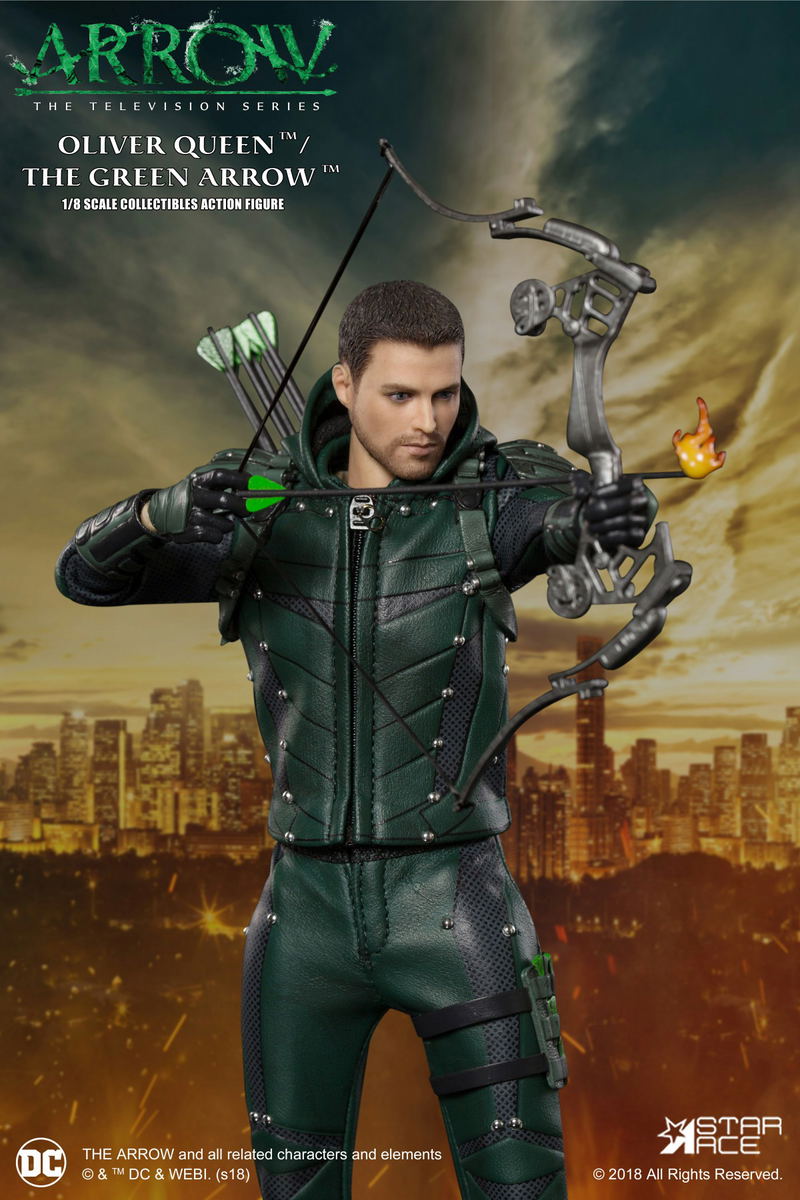 Star Ace Toys Real Master Series Green Arrow 1/8 Collectable Action Figure: Arrow [Deluxe Ver.] image 9