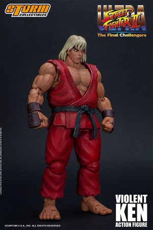 Ultra Street Fighter II The Final Challengers Pre-Painted Action Figure: Violent Ken