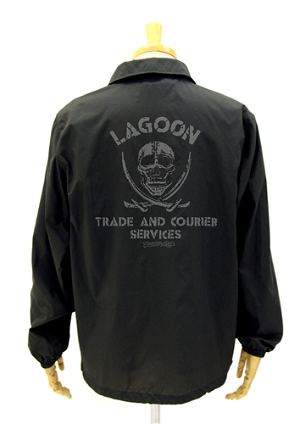 Black Lagoon Trade And Courier Services Windbreaker Black (M Size)
