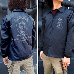 Black Lagoon Trade And Courier Services Windbreaker Black (M Size)