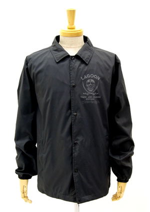 Black Lagoon Trade And Courier Services Windbreaker Black (XL Size)_