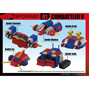 Mini Deformed Series Choudenji Robo Combattler: Combattler V