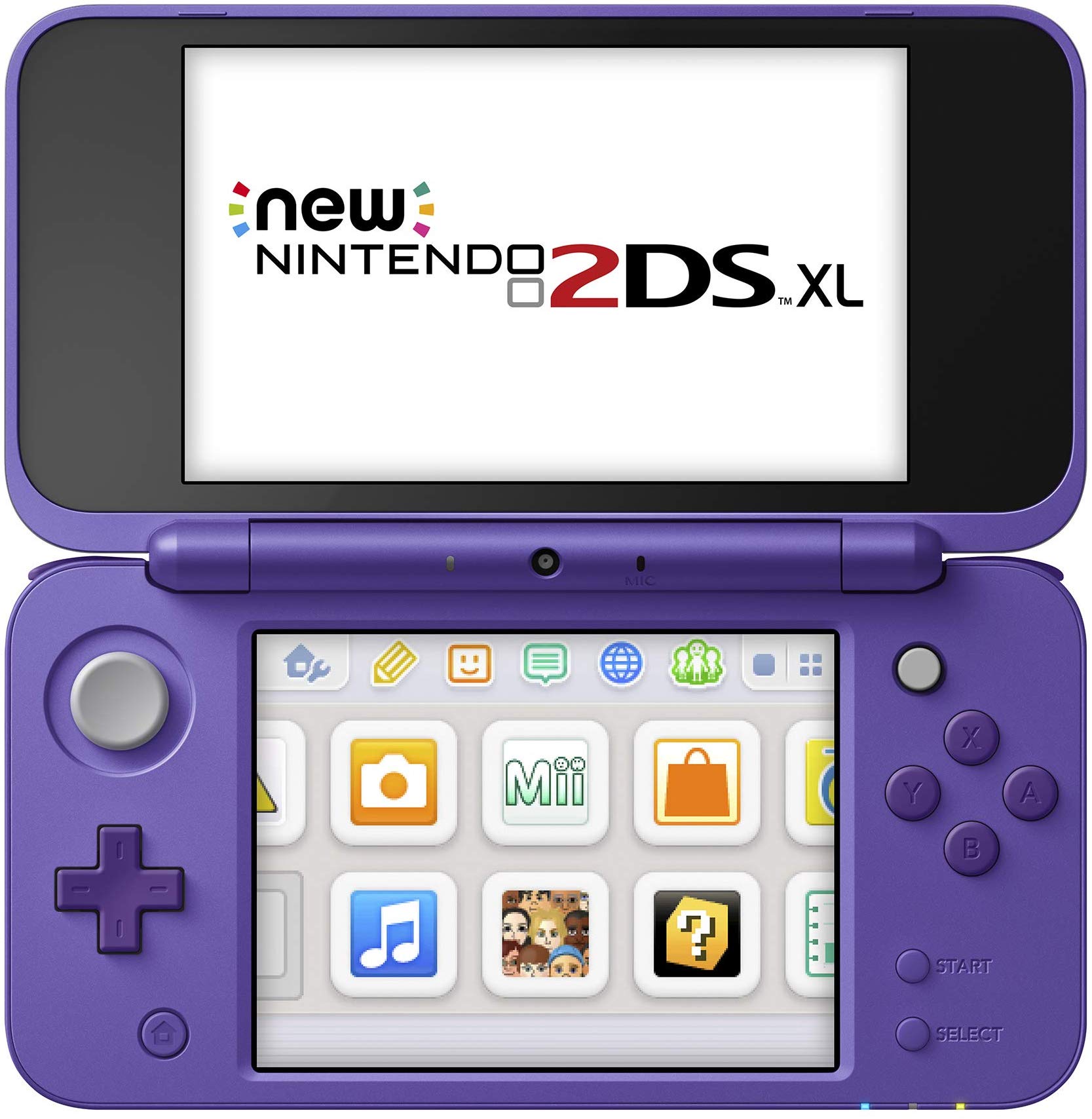 New Nintendo 2DS XL Mario Kart 7 Bundle (Purple x Silver)
