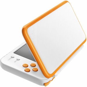 New Nintendo 2DS XL Mario Kart 7 Bundle (White x Orange)_