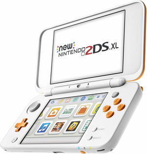 New Nintendo 2DS XL Mario Kart 7 Bundle (White x Orange)_