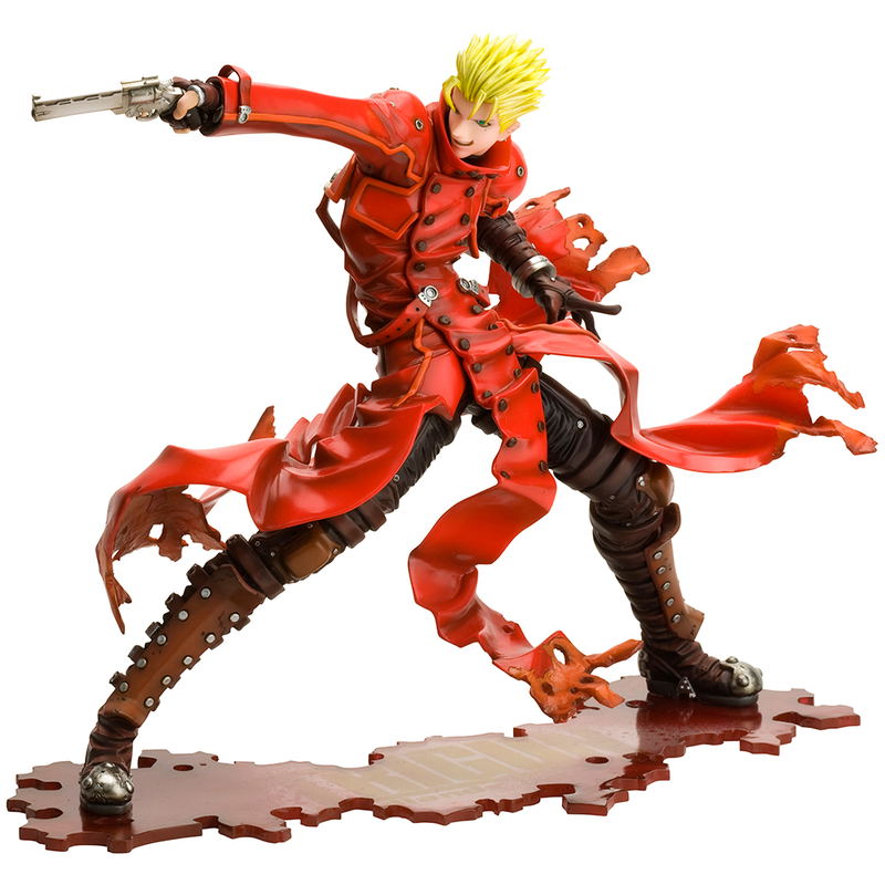 ARTFX J Trigun Badlands Rumble 1/8 Scale Pre-Painted Figure: Vash the Stampede Renewal Package Ver. image 1
