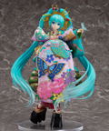 Character Vocal Series 01 Hatsune Miku 1/7 Scale Pre-Painted Figure: Hatsune Miku Chokabuki Kuruwa Kotoba Awase Kagami Ver. thumbnail 4