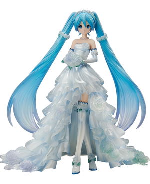 Character Vocal Series 01 Hatsune Miku 1/7 Scale Pre-Painted Figure: Hatsune Miku Wedding Dress Ver._