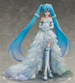 Character Vocal Series 01 Hatsune Miku 1/7 Scale Pre-Painted Figure: Hatsune Miku Wedding Dress Ver.