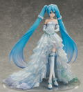 Character Vocal Series 01 Hatsune Miku 1/7 Scale Pre-Painted Figure: Hatsune Miku Wedding Dress Ver. thumbnail 4