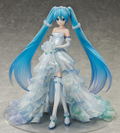 Character Vocal Series 01 Hatsune Miku 1/7 Scale Pre-Painted Figure: Hatsune Miku Wedding Dress Ver. thumbnail 8