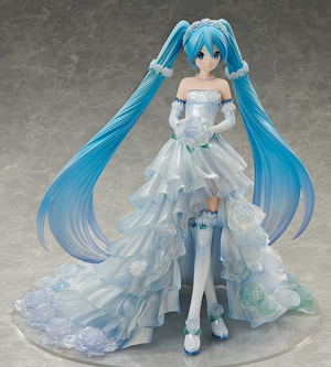 Character Vocal Series 01 Hatsune Miku 1/7 Scale Pre-Painted Figure: Hatsune Miku Wedding Dress Ver._