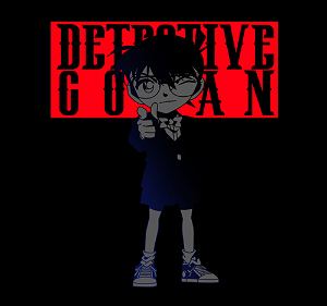 Detective Conan - Conan Edogawa T-shirt Black (M Size)