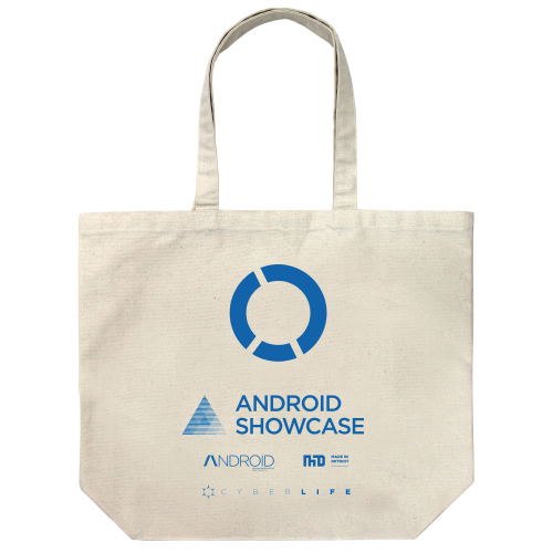 Detroit: Become Human - Android Showcase Large Tote Bag Natural image 1