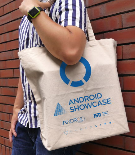 Detroit: Become Human - Android Showcase Large Tote Bag Natural image 2