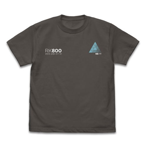 Detroit: Become Human - RK800 T-shirt Charcoal (M Size) image 1