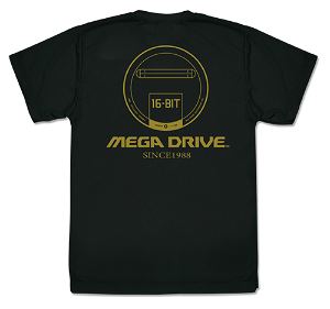 Mega Drive Dry T-shirt Black (M Size)