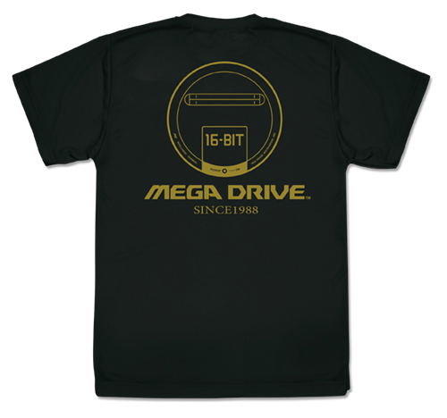 Mega Drive Dry T-shirt Black (M Size) image 2