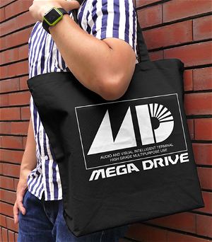 Mega Drive Large Tote Bag Black
