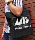 Mega Drive Large Tote Bag Black thumbnail 2
