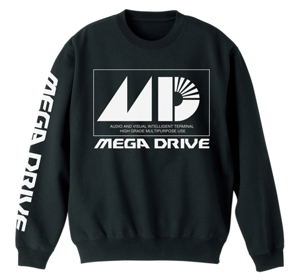 Mega Drive Sweat Shirt Black (S Size)_