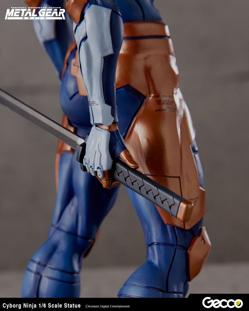Metal Gear Solid 1/6 Scale Pre-Painted Statue: Cyborg Ninja image 15