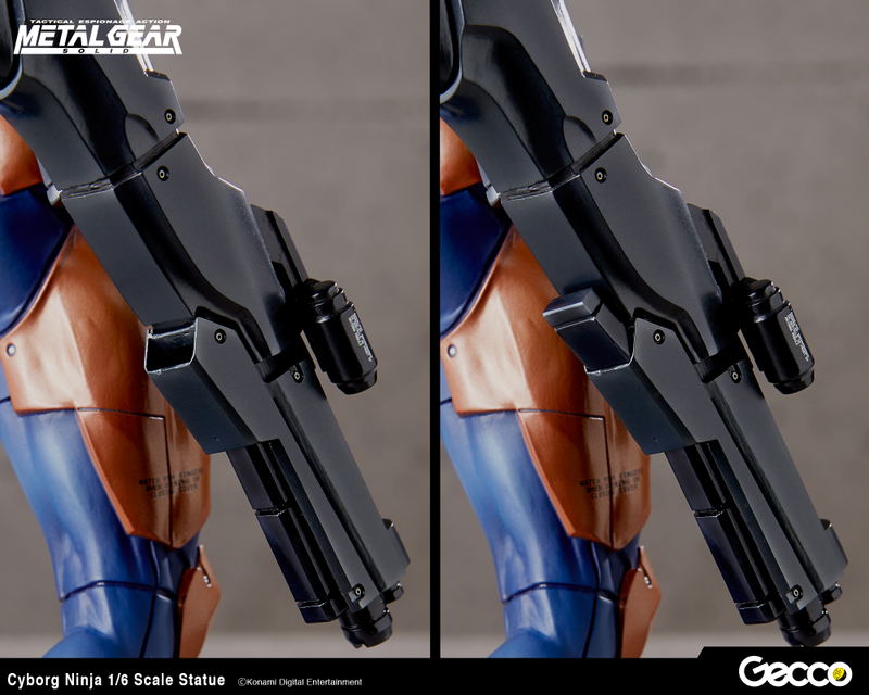 Metal Gear Solid 1/6 Scale Pre-Painted Statue: Cyborg Ninja image 29