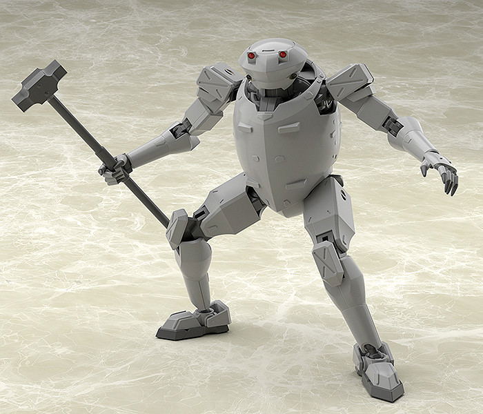 MODEROID Full Metal Panic! Invisible Victory 1/60 Scale Model Kit: Rk-92 Savage (Gray) image 5